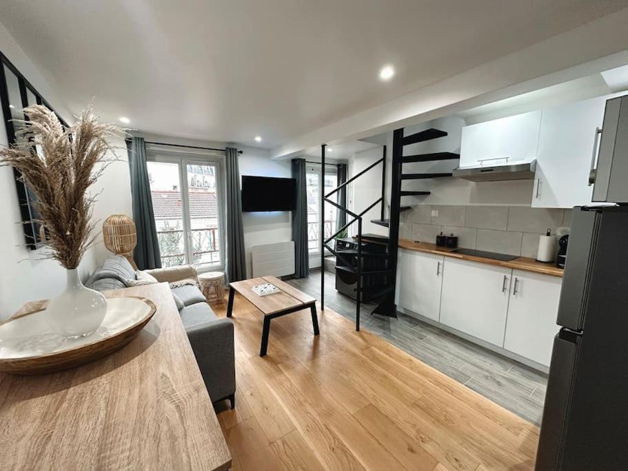 Charmant Duplex Proche Paris Saint-Maurice  Buitenkant foto